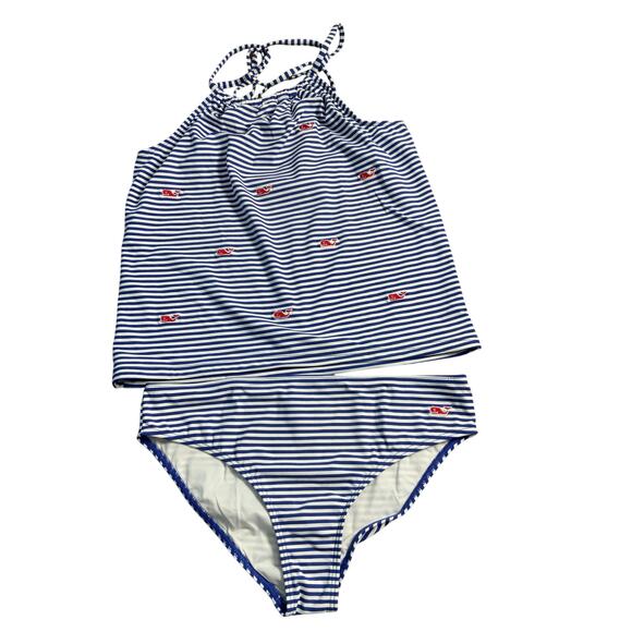 Vineyard Vines Girls Tankini size large 14 - Picture 1 of 3